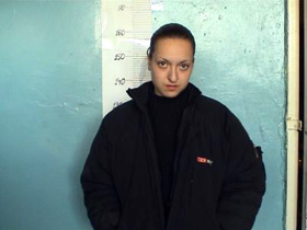 Девушка участник серии краж. Фото с сайта nts-tv.ru (с)