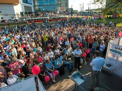 Встречи Алексея Навального с избирателями. Фото из блога navalny.livejournal.com