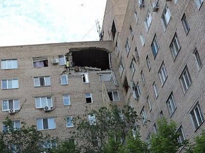 Взрыв газа в жилом доме. Фото: МЧС