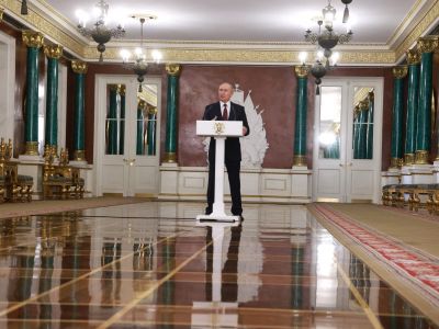 Владимир Путин на встрече с журналистами, 22.12.22. Фото: ktemlin.ru